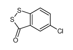 5-chloro-1,2-benzodithiol-3-one Structure