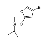 (4-bromofuran-2-yl)oxy-tert-butyl-dimethylsilane Structure