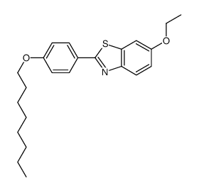 6-ethoxy-2-(4-octoxyphenyl)-1,3-benzothiazole Structure