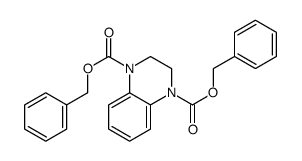 dibenzyl 2,3-dihydroquinoxaline-1,4-dicarboxylate Structure