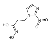 N-hydroxy-3-(2-nitroimidazol-1-yl)propanamide Structure