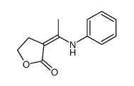 3-(1-anilinoethylidene)oxolan-2-one Structure