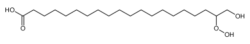 19-hydroperoxy-20-hydroxyarachidic acid结构式
