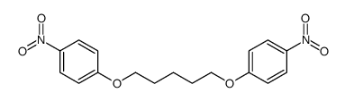 1-nitro-4-[5-(4-nitrophenoxy)pentoxy]benzene结构式