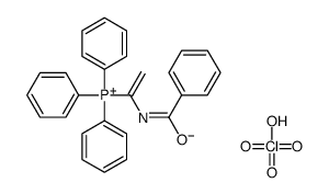 1-benzamidoethenyl(triphenyl)phosphanium,perchlorate结构式