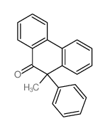 9(10H)-Phenanthrenone,10-methyl-10-phenyl- Structure