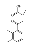 2,2-DIMETHYL-4-(2,3-DIMETHYLPHENYL)-4-OXOBUTYRIC ACID结构式