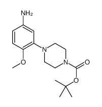 tert-butyl 4-(5-amino-2-methoxyphenyl)piperazine-1-carboxylate picture