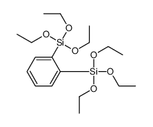 triethoxy-(2-triethoxysilylphenyl)silane Structure