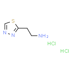 1,3,4-Thiadiazole-2-ethylamine dihydrochloride structure