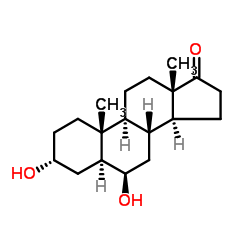 6β-Hydroxyandrosterone (available to WADA laboratories only)结构式