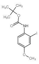 tert-Butyl 2-iodo-4-methoxyphenylcarbamate picture