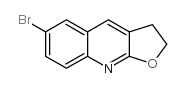 6-Bromo-2,3-dihydrofuro[2,3-b]quinoline Structure