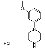 1-(3-Methoxyphenyl)piperazine hydrochloride Structure