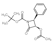 (3R,4S)-1-tert-Butoxycarbonyl-3-acetoxy-4-phenyl-2-azetidinone picture