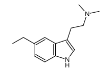 2-(5-ethyl-1H-indol-3-yl)-N,N-dimethylethanamine Structure