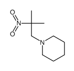 1-(2-methyl-2-nitropropyl)piperidine structure