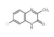 7-chloro-3-methyl-1H-quinoxalin-2-one structure