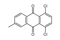 1,4-dichloro-6-methyl-anthraquinone Structure