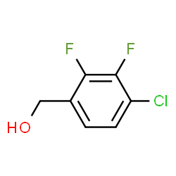 4-Chloro-2,3-difluorobenzyl alcohol结构式