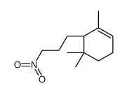 (6S)-1,5,5-trimethyl-6-(3-nitropropyl)cyclohexene Structure