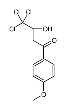 (3S)-4,4,4-trichloro-3-hydroxy-1-(4-methoxyphenyl)butan-1-one Structure