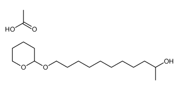 acetic acid,11-(oxan-2-yloxy)undecan-2-ol Structure