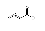2-methyl-butadienoic acid结构式