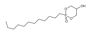 2-dodecyl-2-oxo-1,3,2λ5-dioxaphosphinan-5-ol Structure