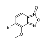 5-bromo-4-methoxybenzofurazanoxide Structure