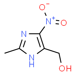 1H-Imidazole-4-methanol, 2-methyl-5-nitro- (9CI) structure