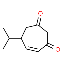 4-Cycloheptene-1,3-dione,6-(1-methylethyl)-(9CI)结构式
