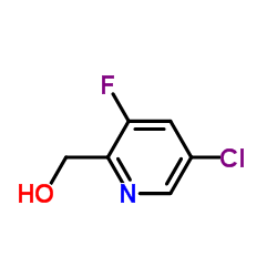 (5-chloro-3-fluoropyridin-2-yl)methanol结构式
