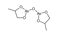 Bis-(4-methyl-1,3,2-dioxarsolanyl)-oxid Structure