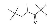 2,2,4,6,6-pentamethyl-heptan-3-one Structure