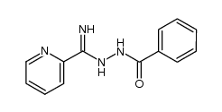 N'-(imino(pyridin-2-yl)methyl)benzohydrazide Structure