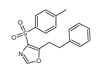 4-[(4-Methylphenyl)sulfonyl]-5-(2-phenylethyl)-1,3-oxazole结构式