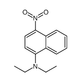 N,N-diethyl-4-nitronaphthalen-1-amine结构式