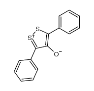 3,5-diphenyl-1,2-dithiolylium-4-olate结构式