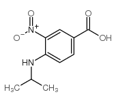 4-(Isopropylamino)-3-nitrobenzoic acid structure