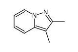 2,3-Dimethylpyrazolo[1,5-a]pyridine结构式