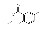 Ethyl 2,5-diiodobenzoate结构式