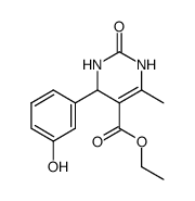 ethyl 4-(3-hydroxyphenyl)-6-methyl-2-oxo-1,2,3,4-tetrahydropyrimidine-5-carboxylate Structure