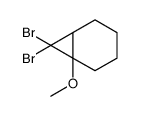 7,7-dibromo-6-methoxybicyclo[4.1.0]heptane Structure