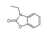 3-ethyl-1,3-benzoxazol-2-one结构式
