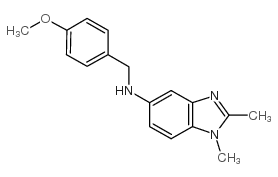 (1,2-DIMETHYL-1 H-BENZOIMIDAZOL-5-YL)-(4-METHOXY-BENZYL)-AMINE picture