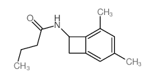 N-(3,5-Dimethylbicyclo(4.2.0)octa-1,3,5-trien-7-yl)butanamide picture