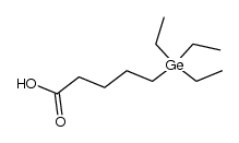 5-(triethylgermyl)valeric acid Structure