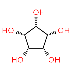 Cyclopentane-1α,2α,3α,4α,5α-pentol结构式