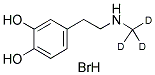 DEOXYEPINEPHRINE-D3 HBR Structure